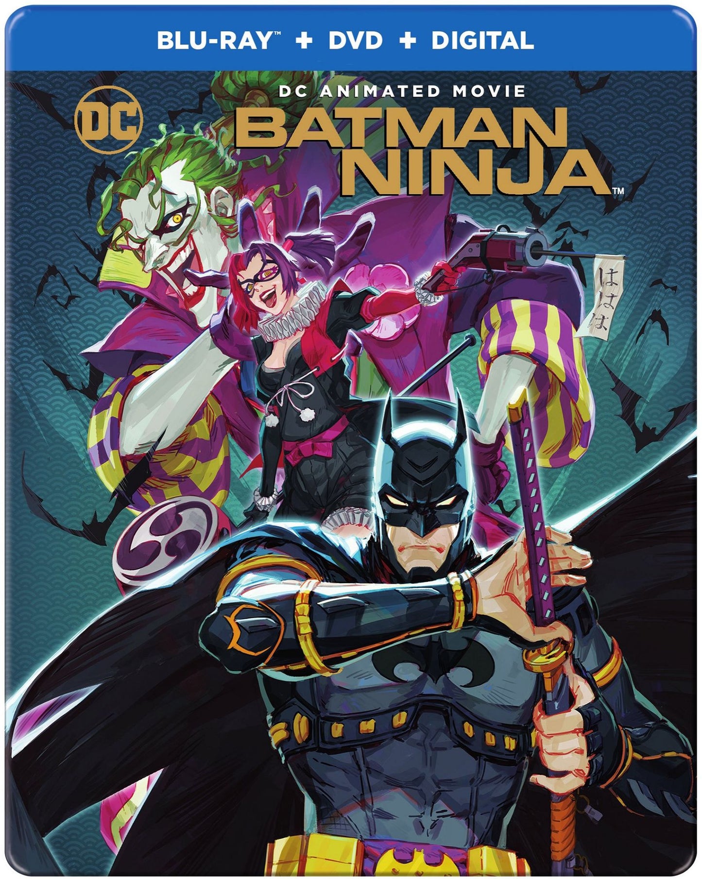 Batman Ninja [SteelBook] [Includes Digital Copy] [Blu-ray/DVD]