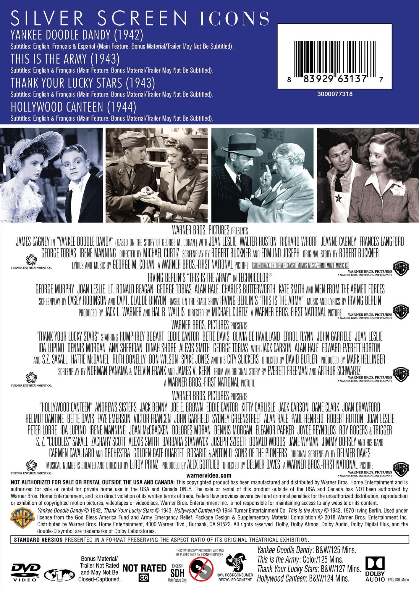 TCM Greatest Classic Films: Wartime Musicals