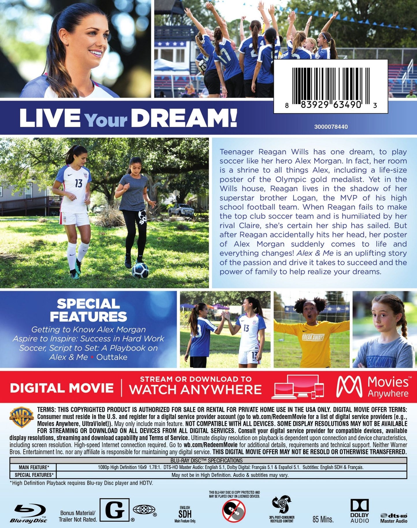 Alex and Me [Blu-ray]