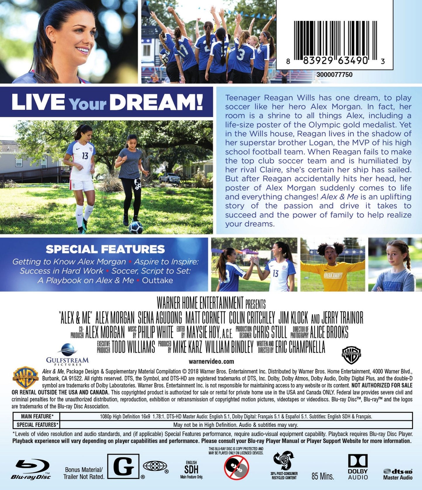 Alex and Me [Blu-ray]