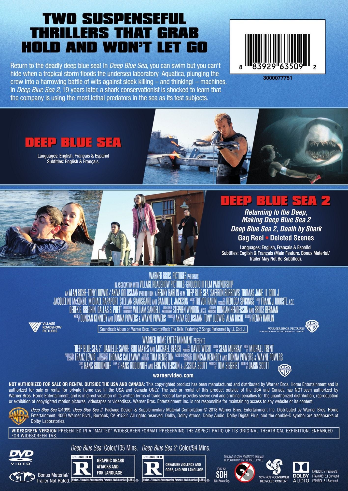 Deep Blue Sea/Deep Blue Sea 2