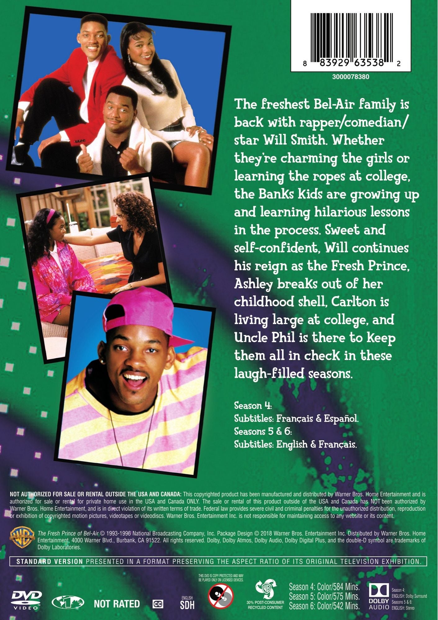 The Fresh Prince of Bel-Air: Seasons 4-6