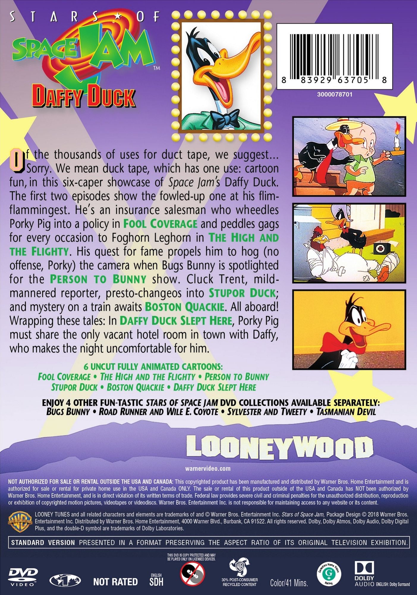 Stars of Space Jam: Daffy Duck
