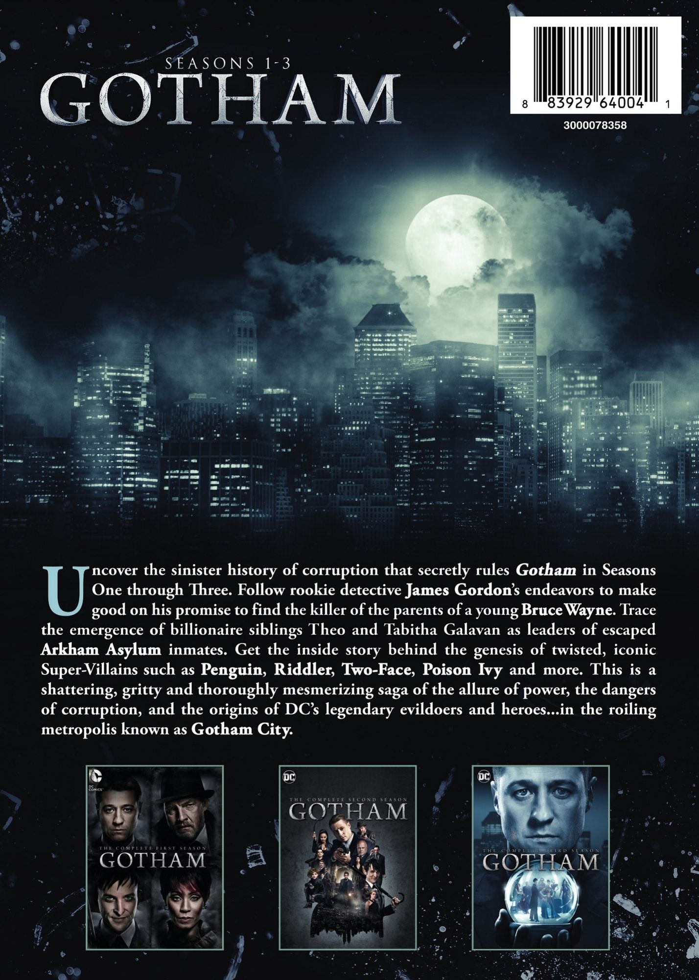 Gotham: Seasons 1-3