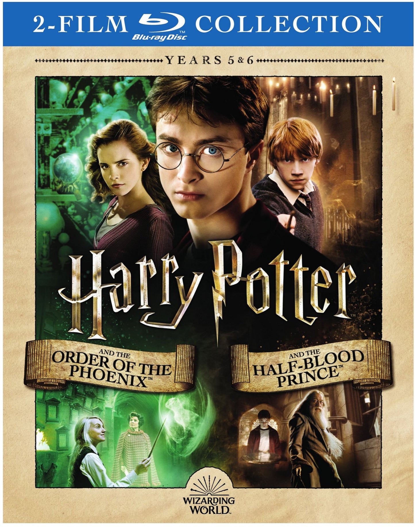 Harry Potter and the Order of Phoenix/Harry Potter and the Half Blood Prince [Blu-ray]