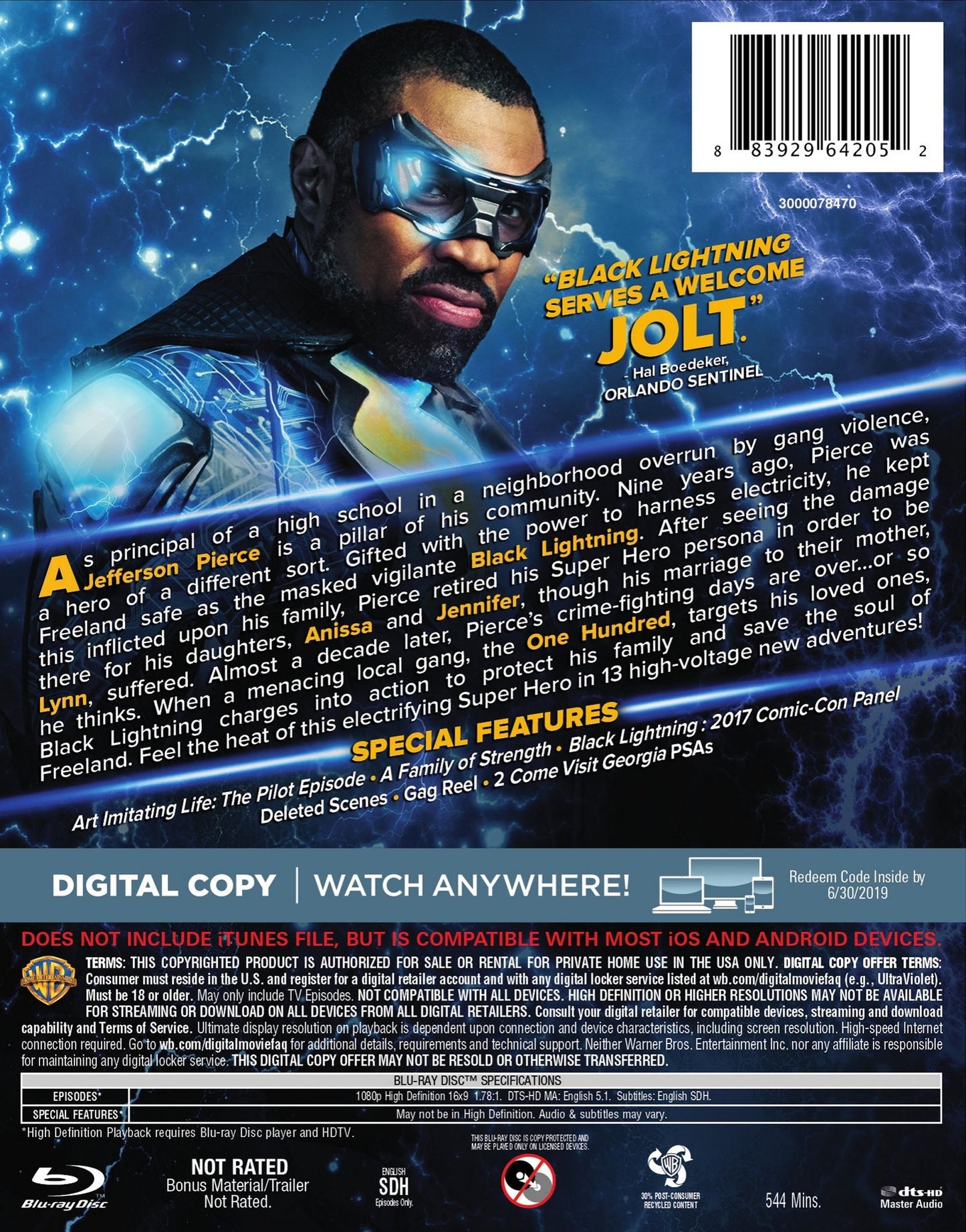 Black Lightning: Season 1 [Blu-ray]