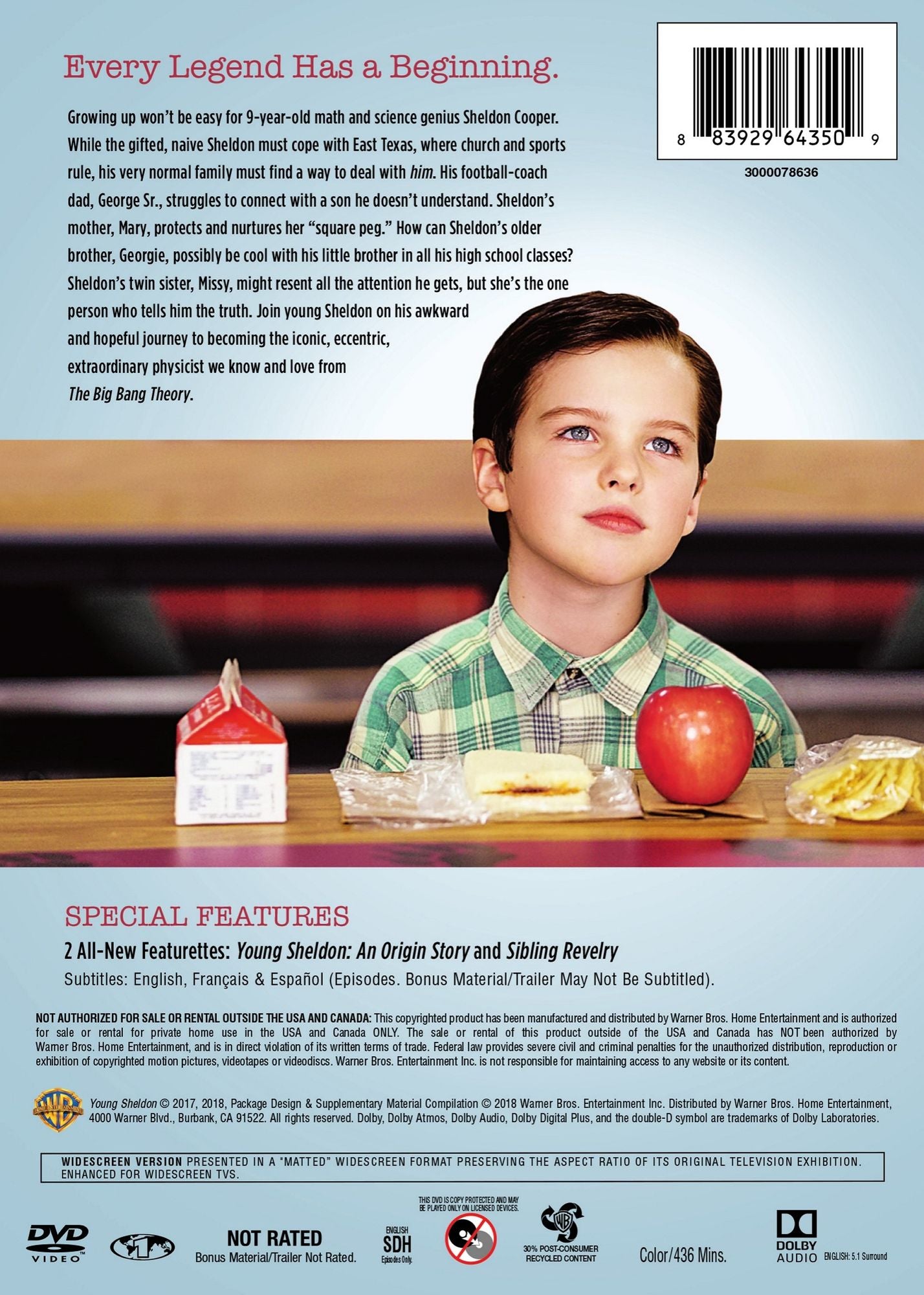 Young Sheldon: The Complete First Season
