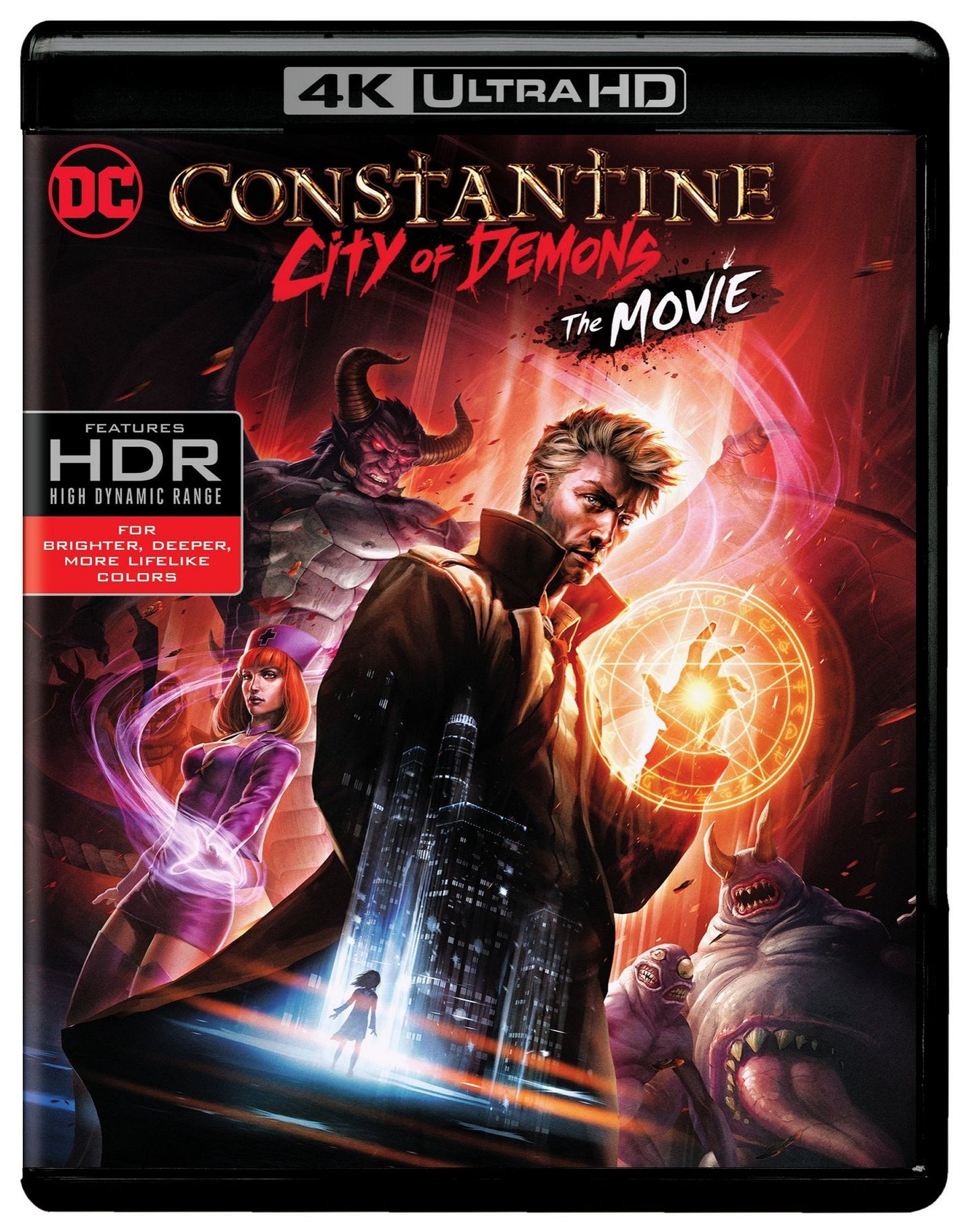 Constantine: City of Demons - The Movie [Includes Digital Copy] [4K Ultra HD Blu-ray/Blu-ray]