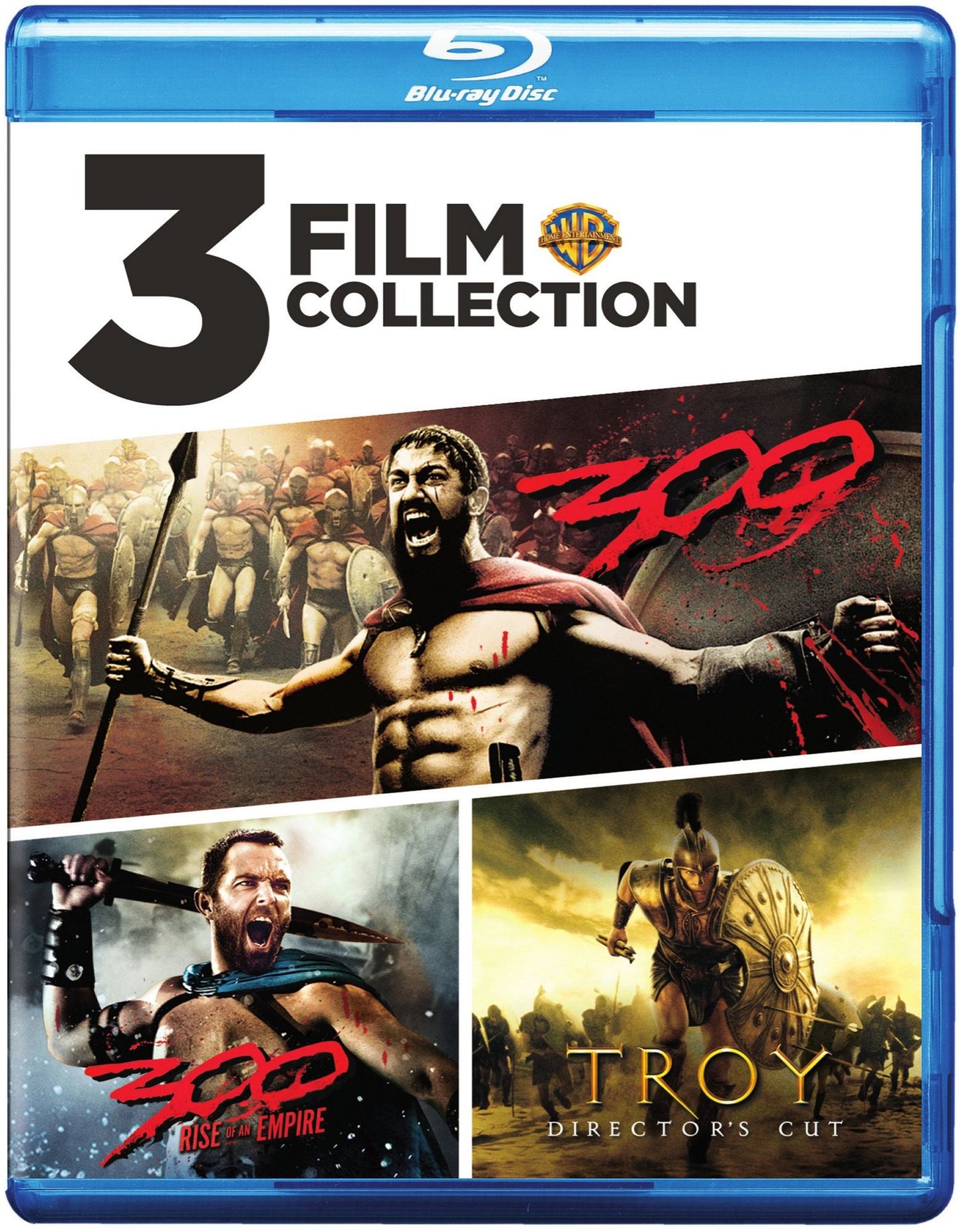 300/300: Rise of an Empire/Troy [Blu-ray] [3 Discs]