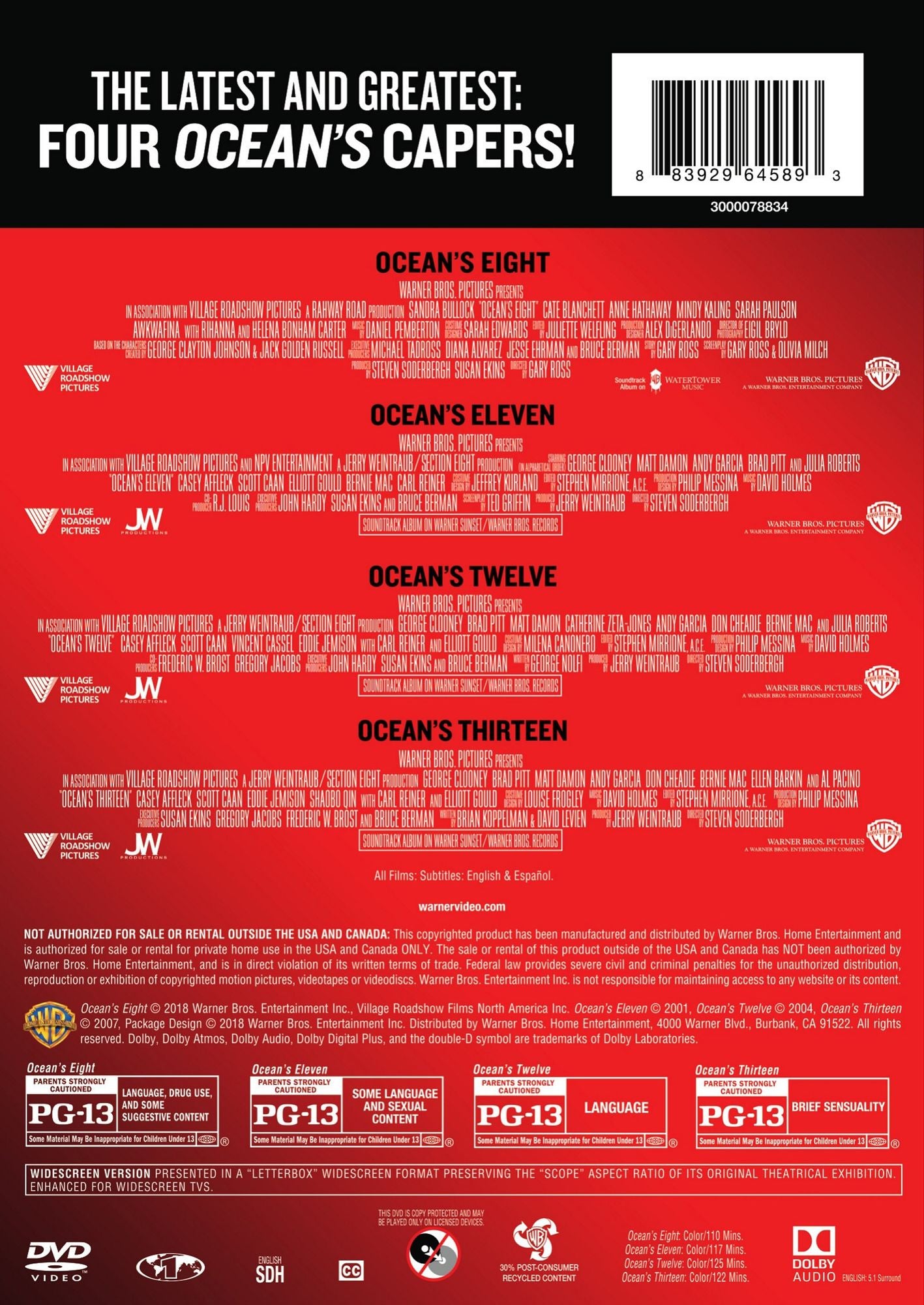 Ocean's 8 Collection