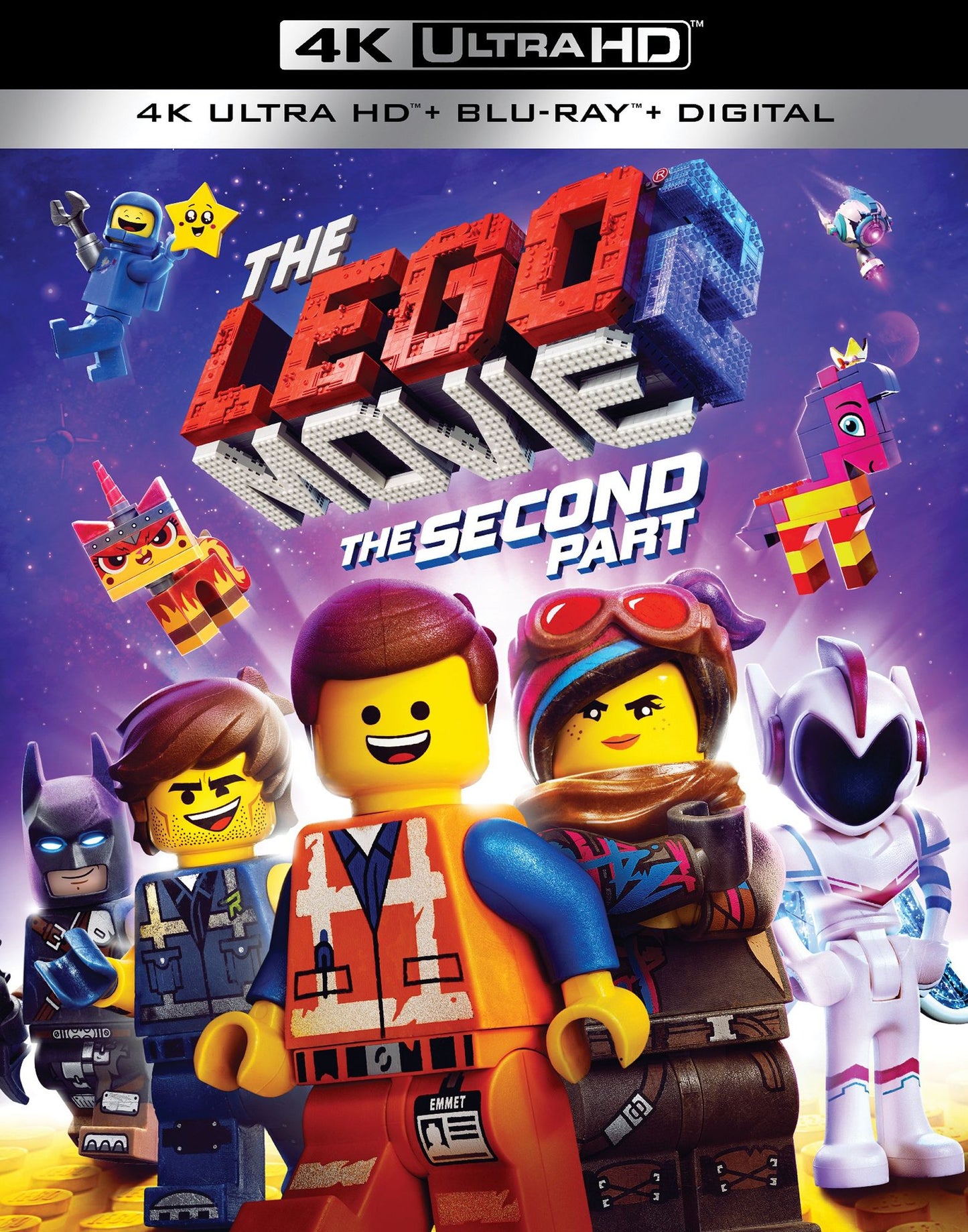 The LEGO Movie 2: The Second Part [4K Ultra HD Blu-ray/Blu-ray]