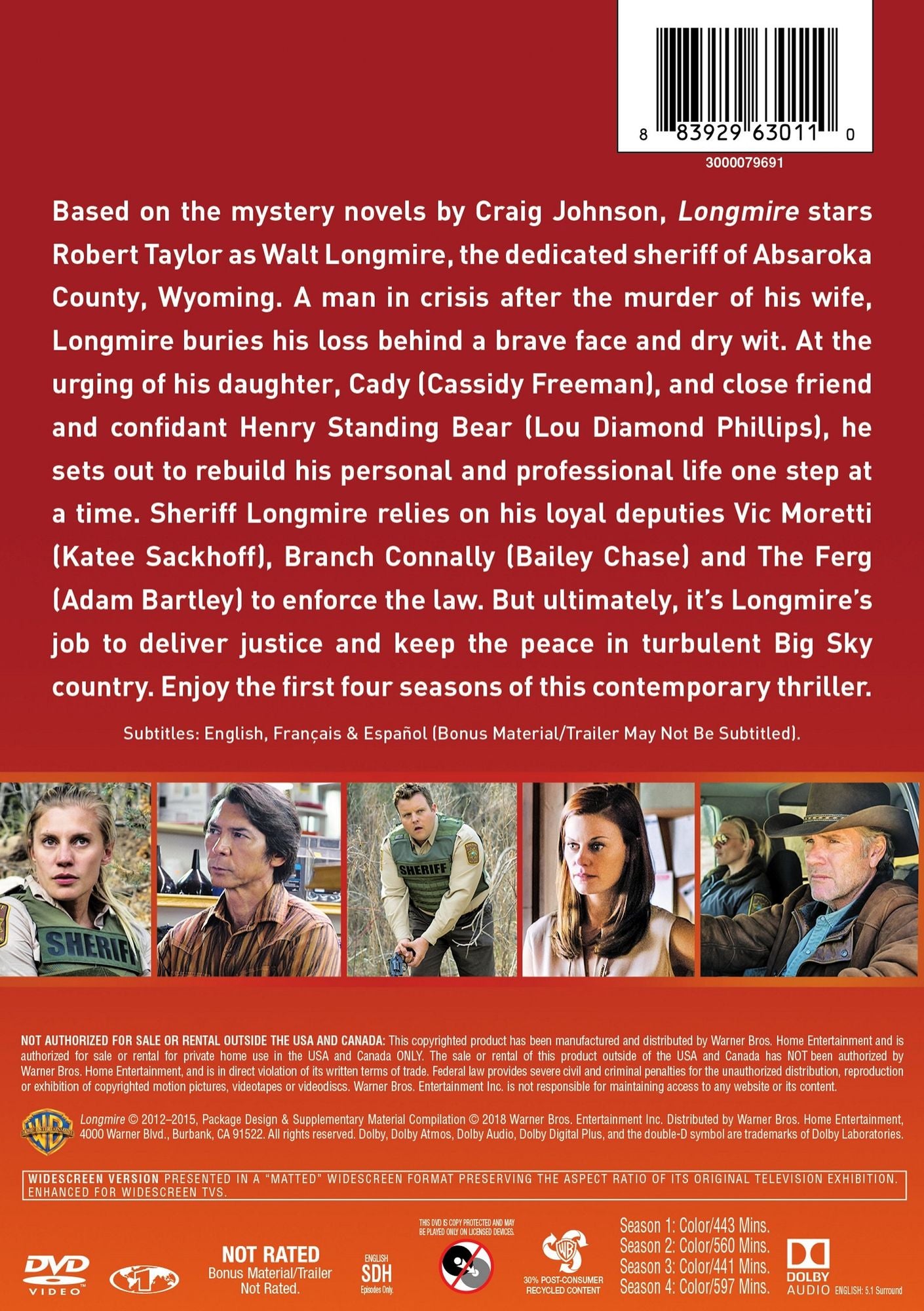Longmire: Seasons 1-4