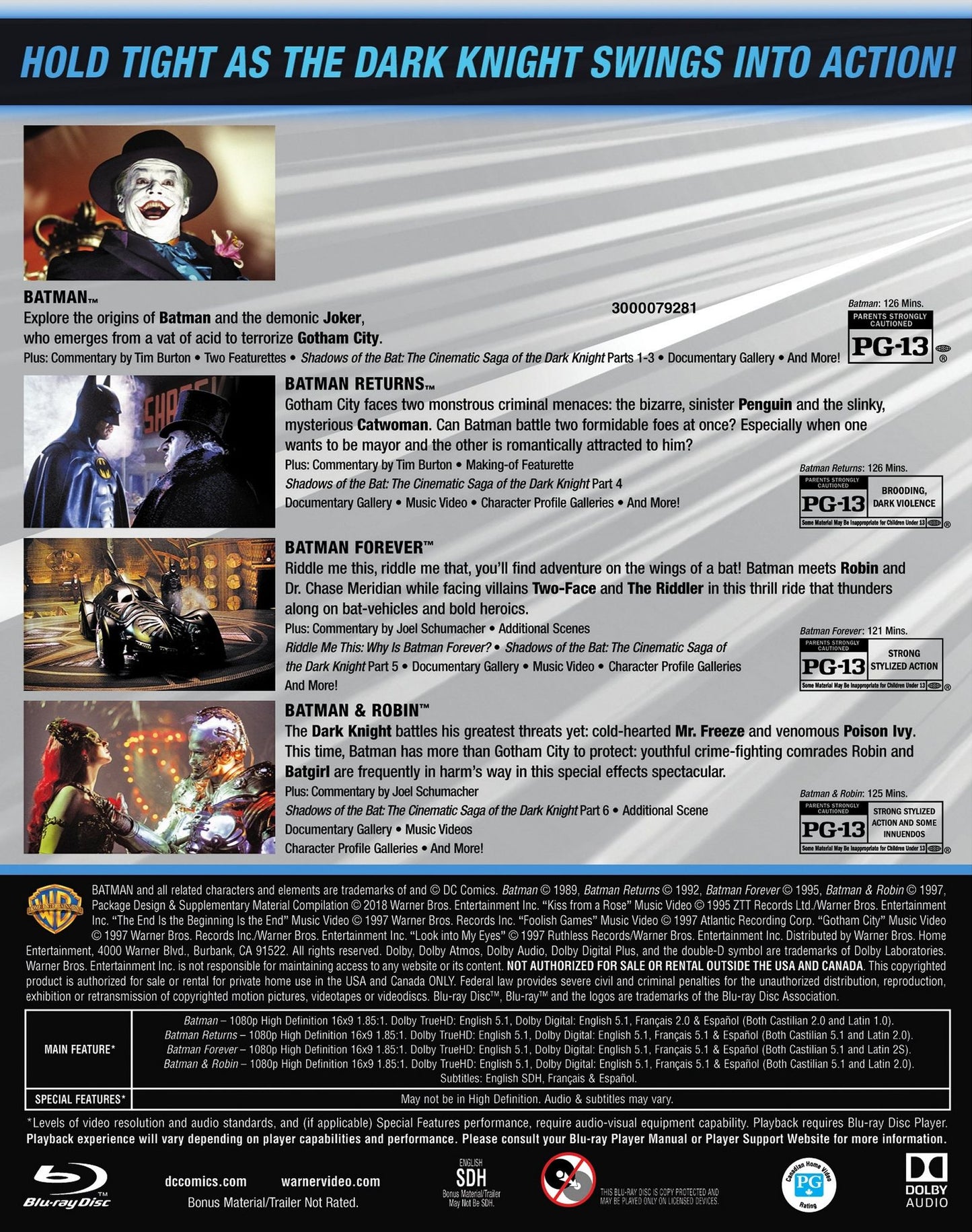 4 Film Favorites: Batman