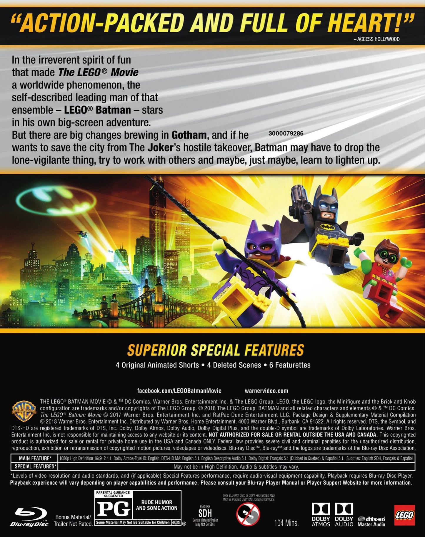 The LEGO Batman Movie [Blu-ray]