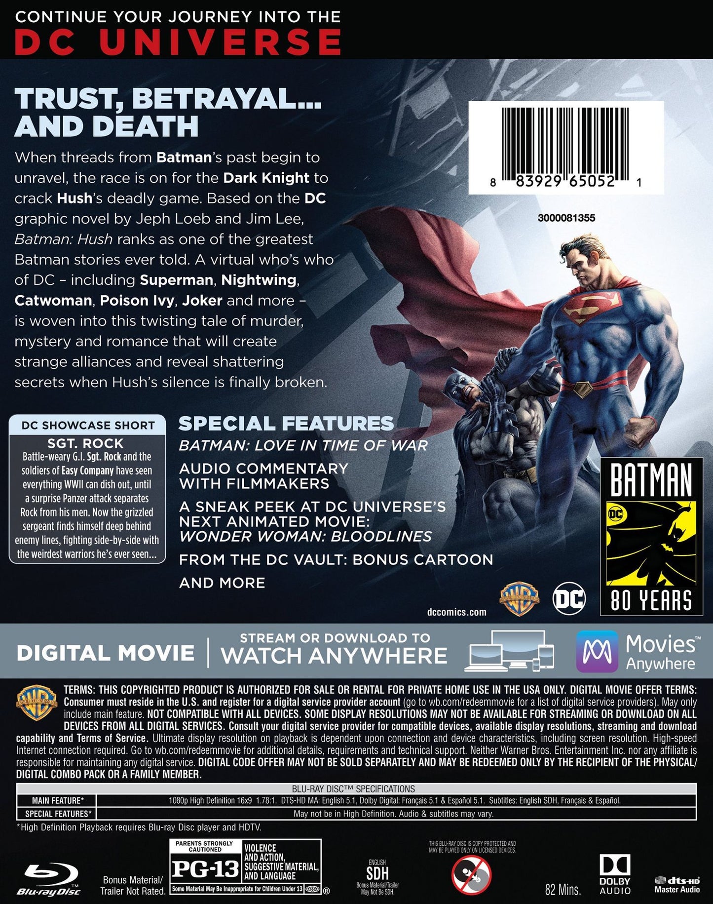 Batman: Hush [Blu-ray]