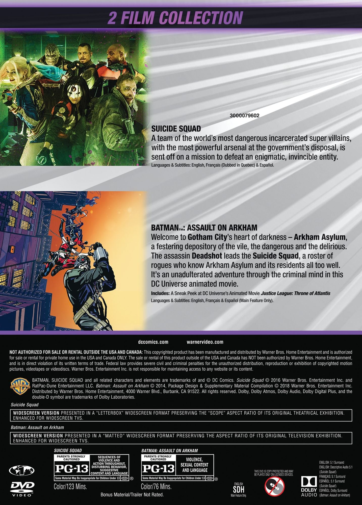 Squad / Batman: Assault On Arkham