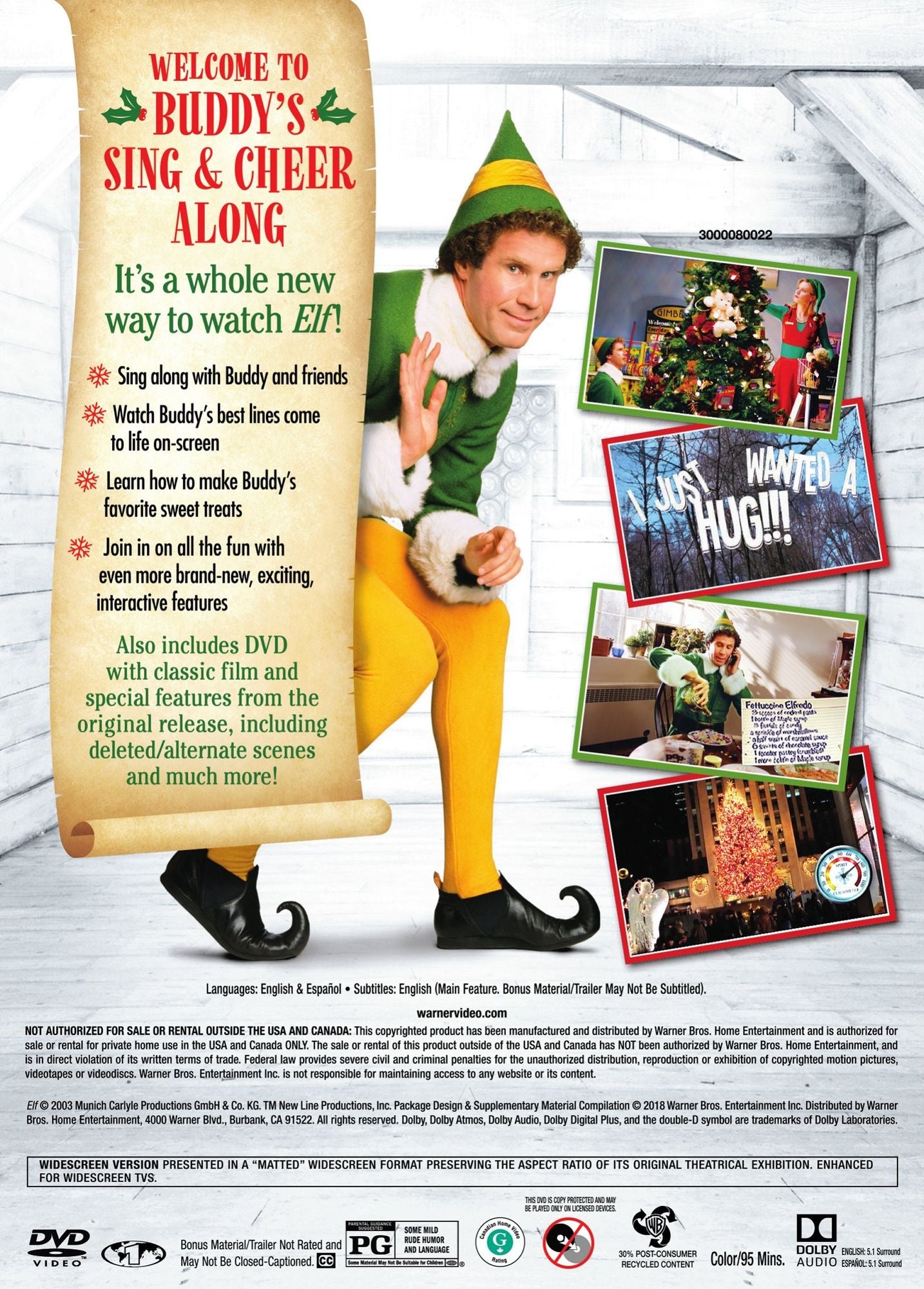 Elf: Buddy's Sing and Cheer Along Edition