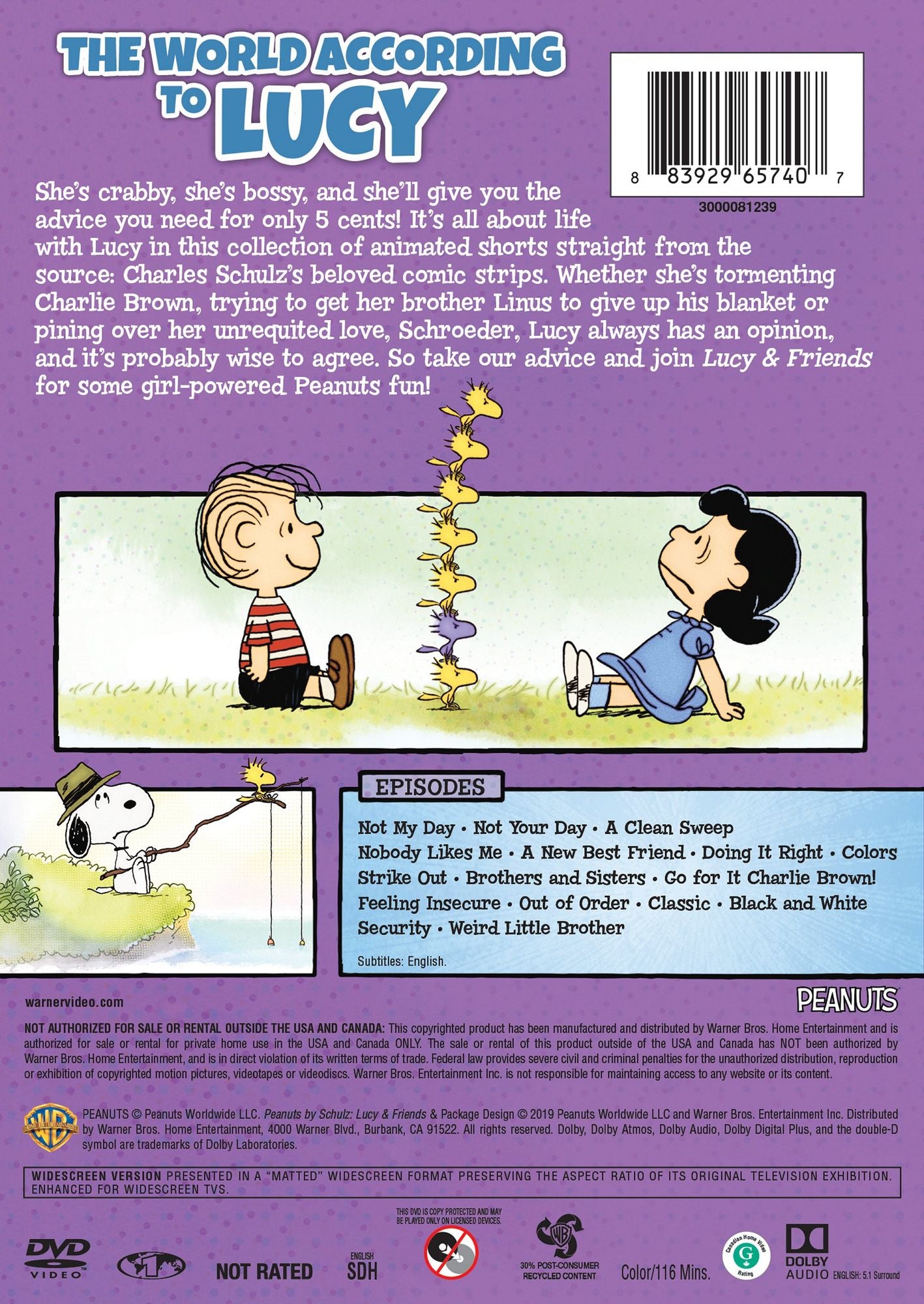 Peanuts by Schulz: Lucy and Friends