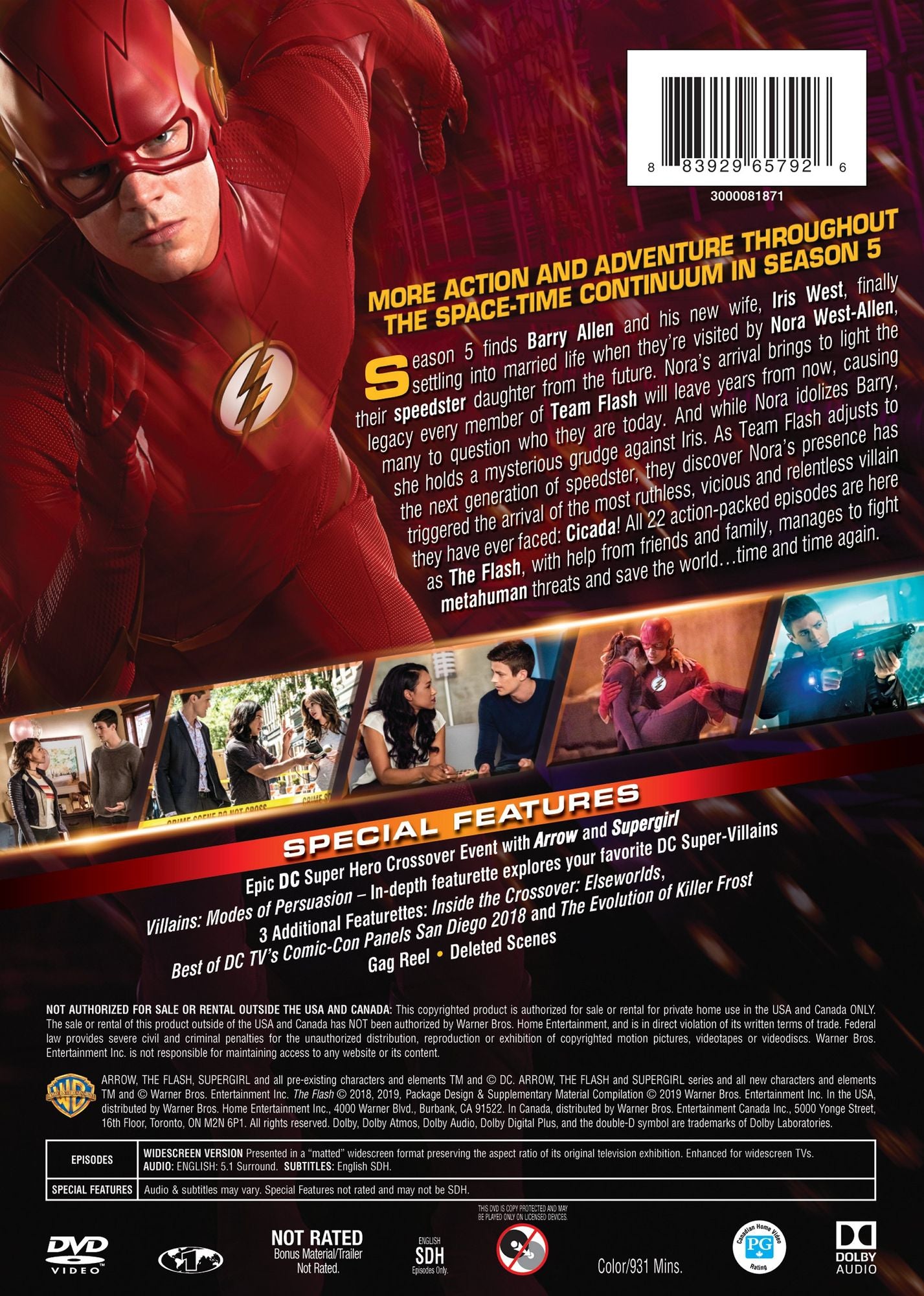 The Flash: The Complete Fifth Season