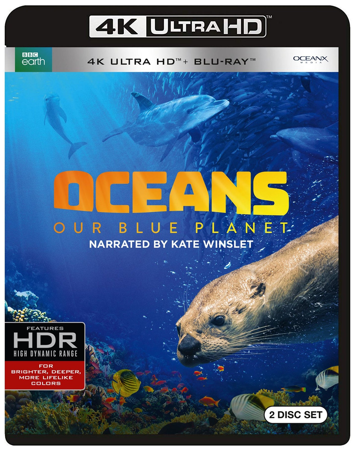Oceans: Our Blue Planet [4K Ultra HD Blu-ray/Blu-ray]