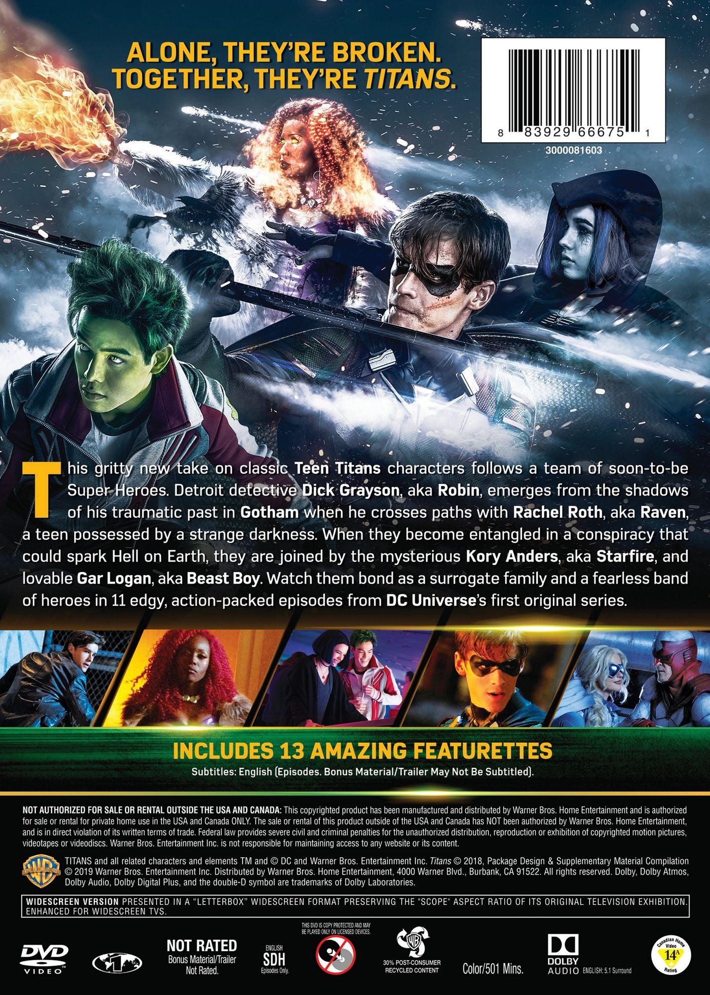 Titans: The Complete First Season