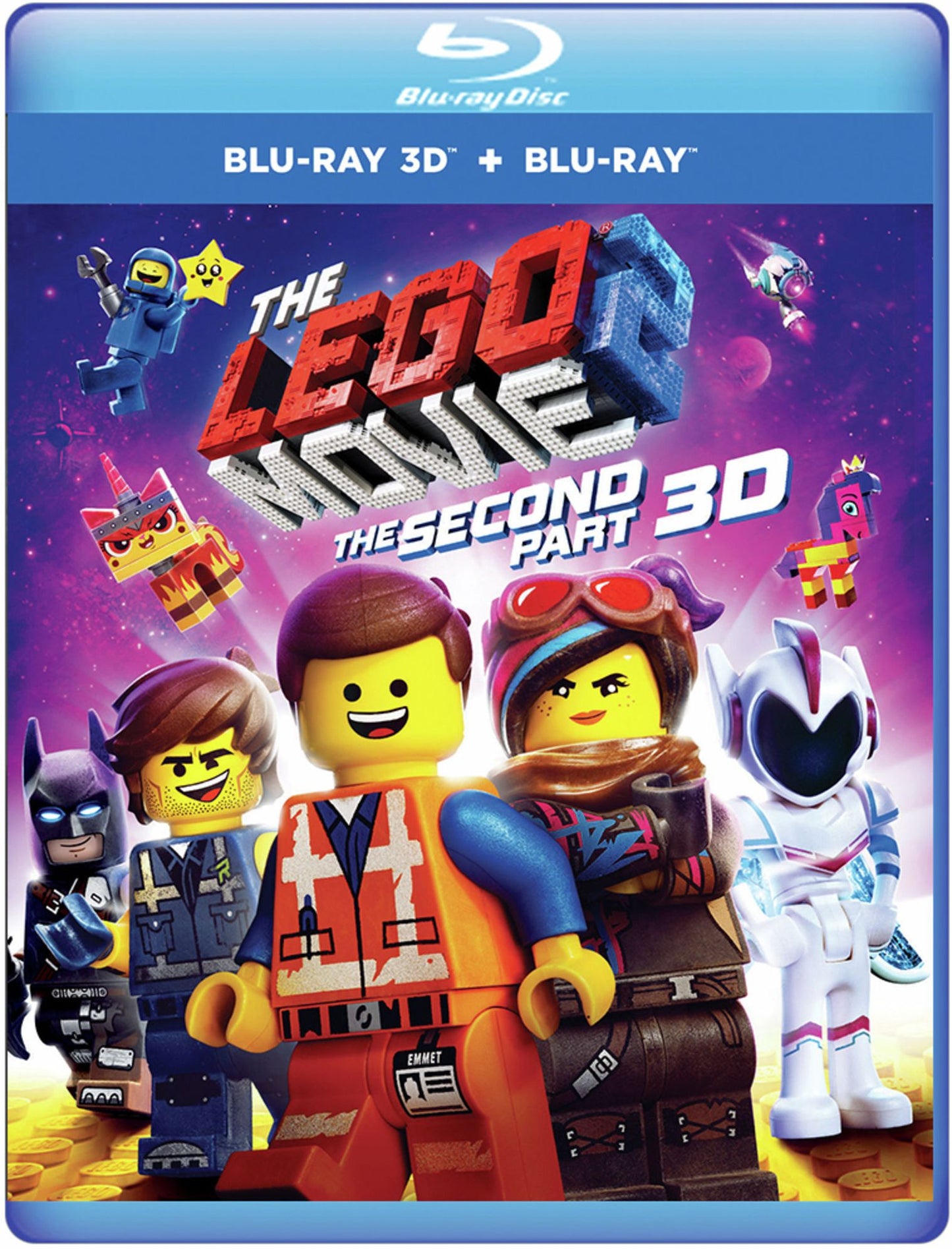 The LEGO Movie 2: The Second Part [3D] [Blu-ray] [Includes Digital Copy]