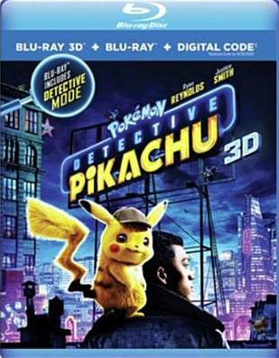 Pokemon Detective Pikachu [3D] [Blu-ray]