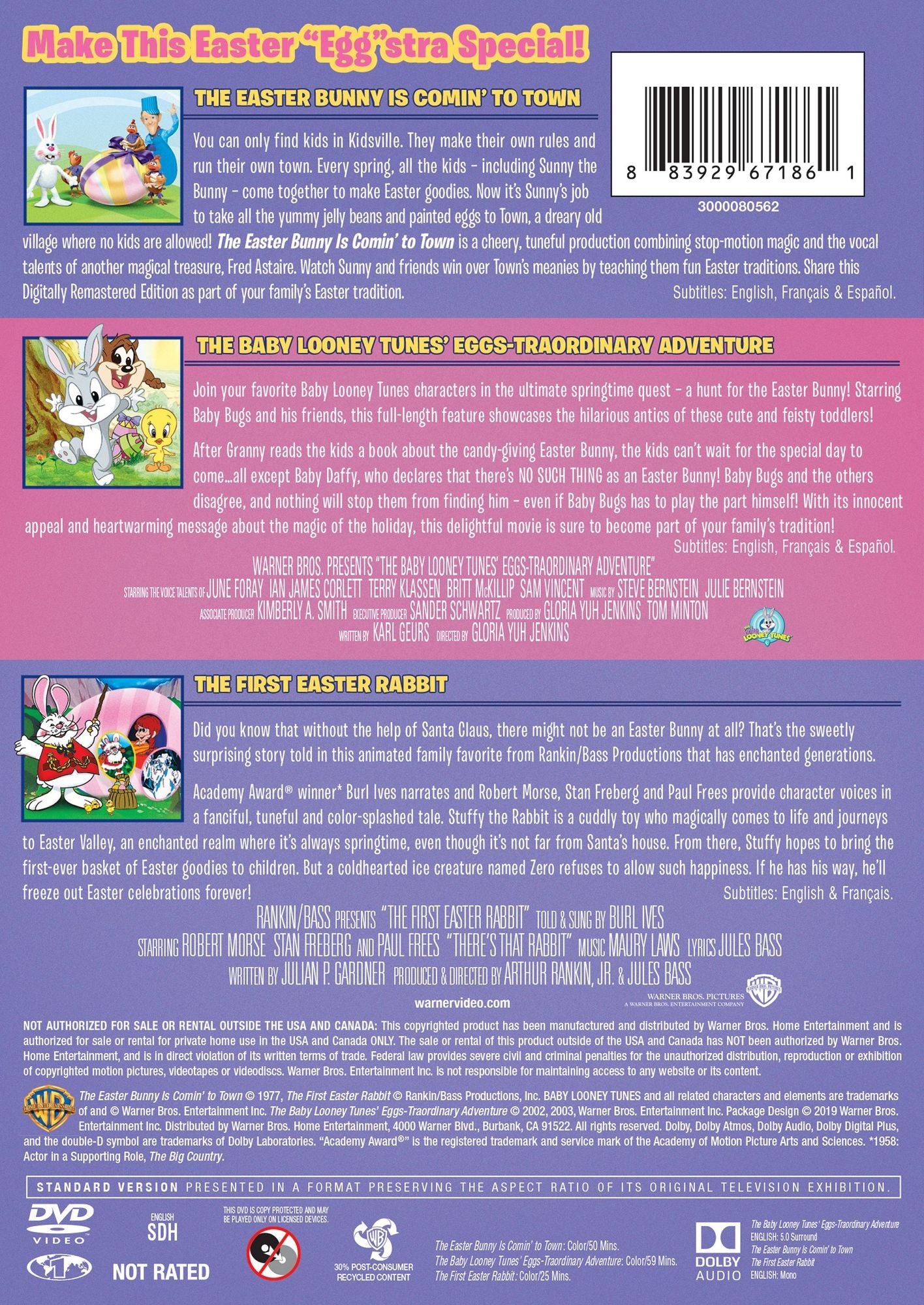 Easter Bunny: Family Triple Feature