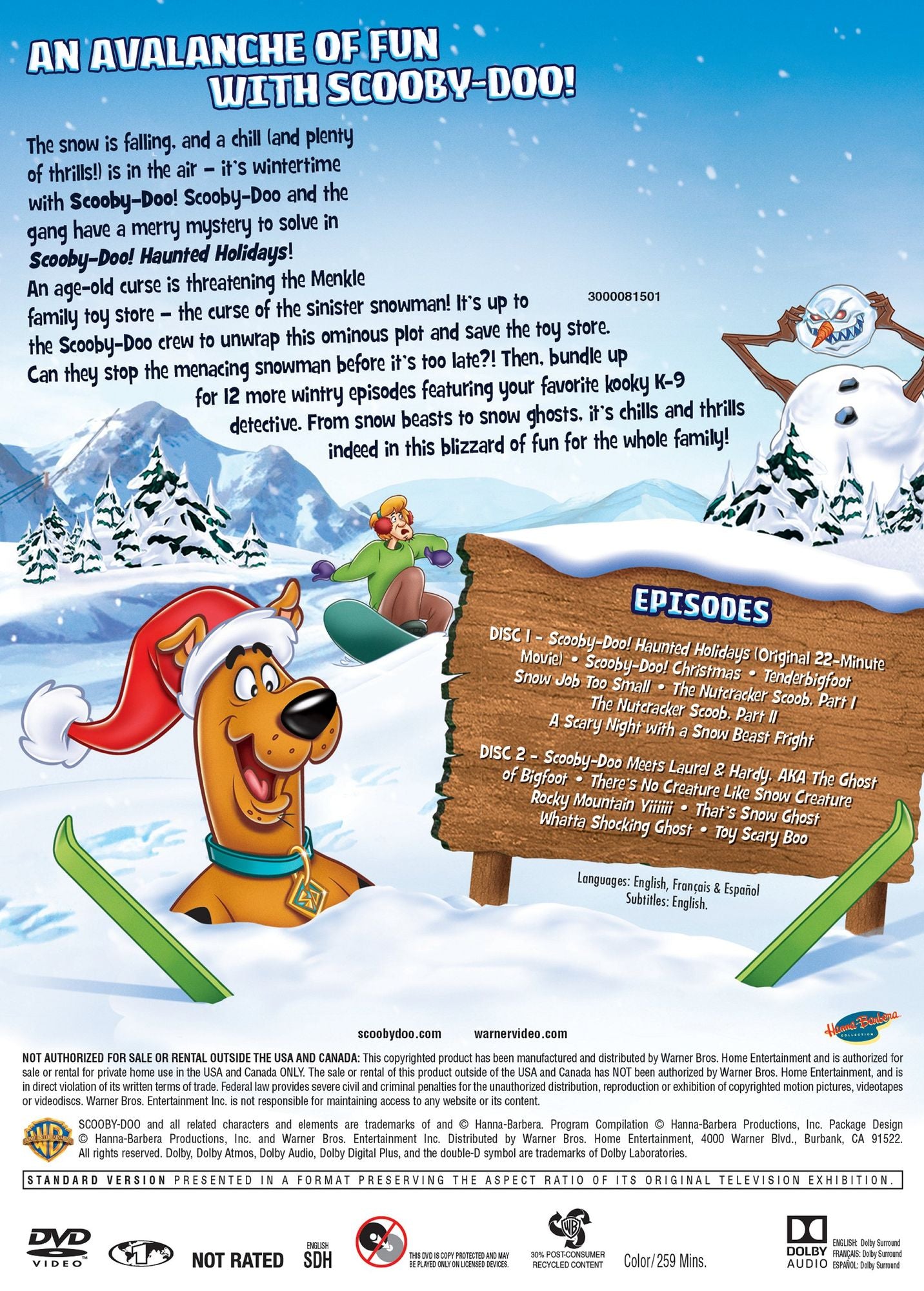 Scooby-Doo! 13 Spooky Tales - Holiday Chills and Thrills