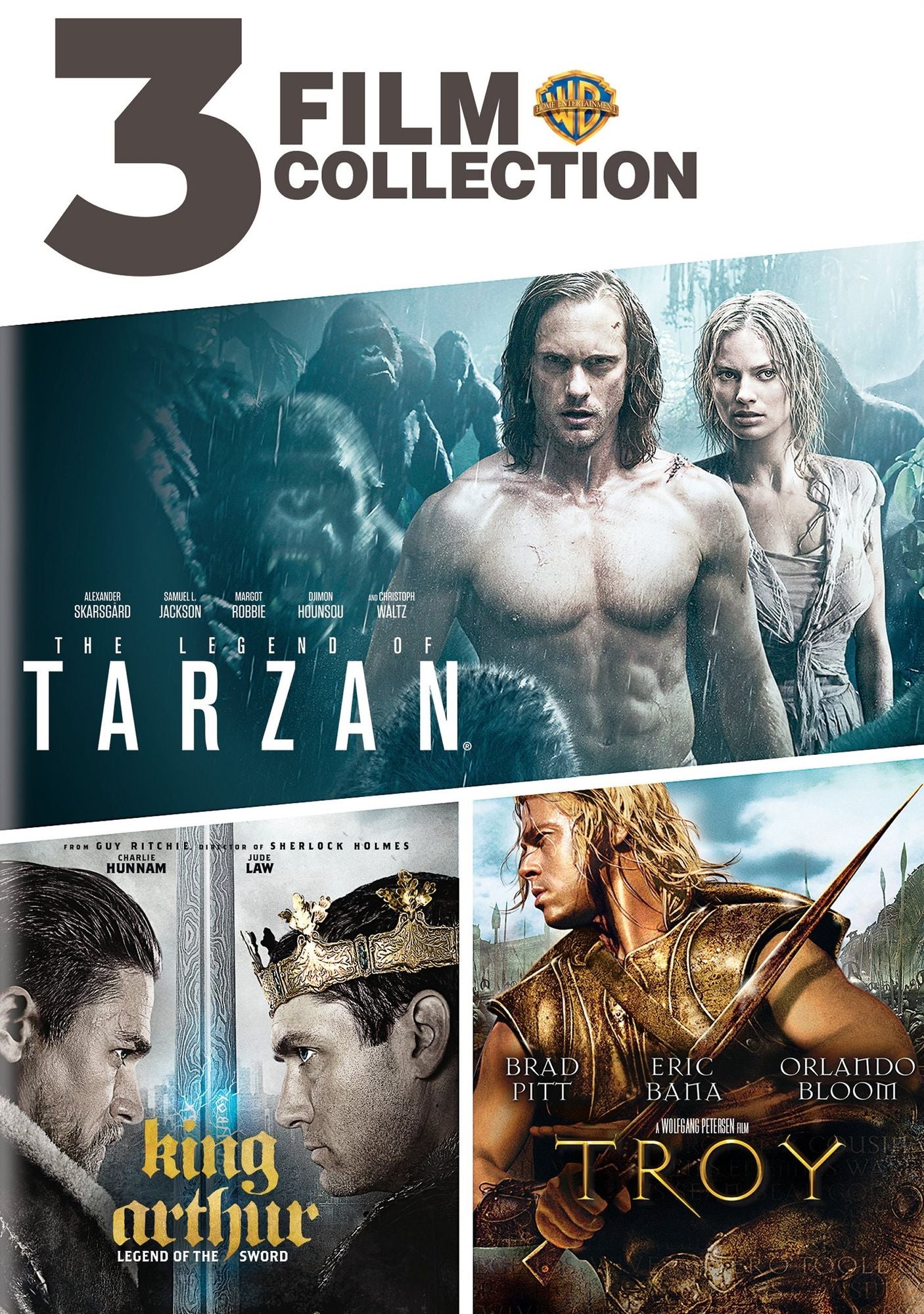 The Legend of Tarzan/King Arthur/Troy