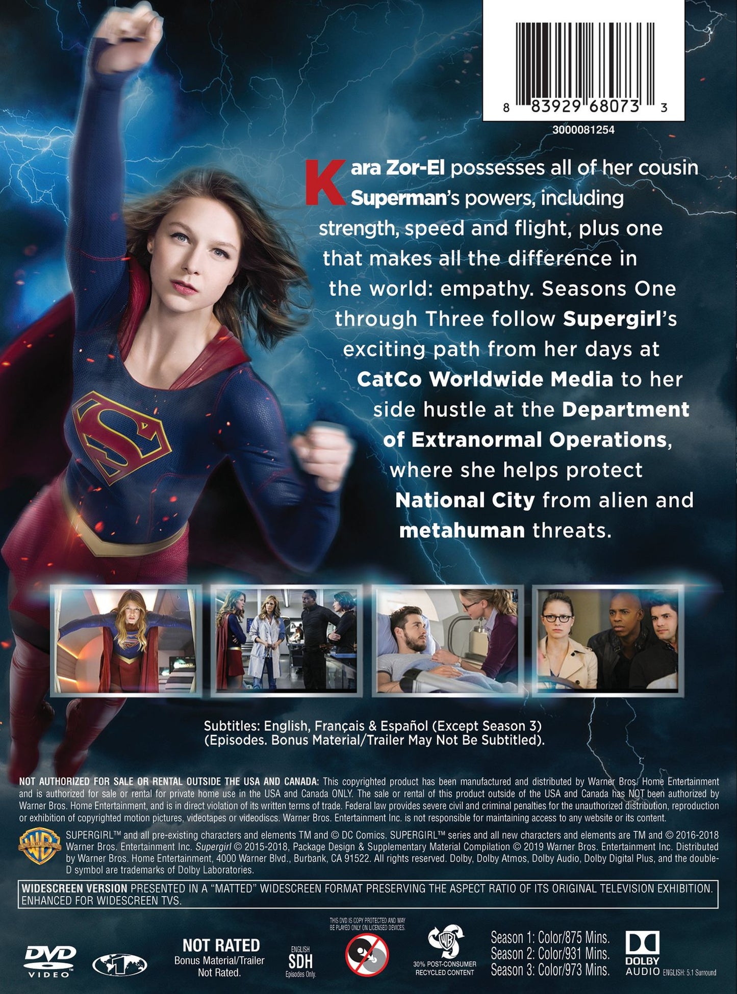 Supergirl: Seasons 1-3