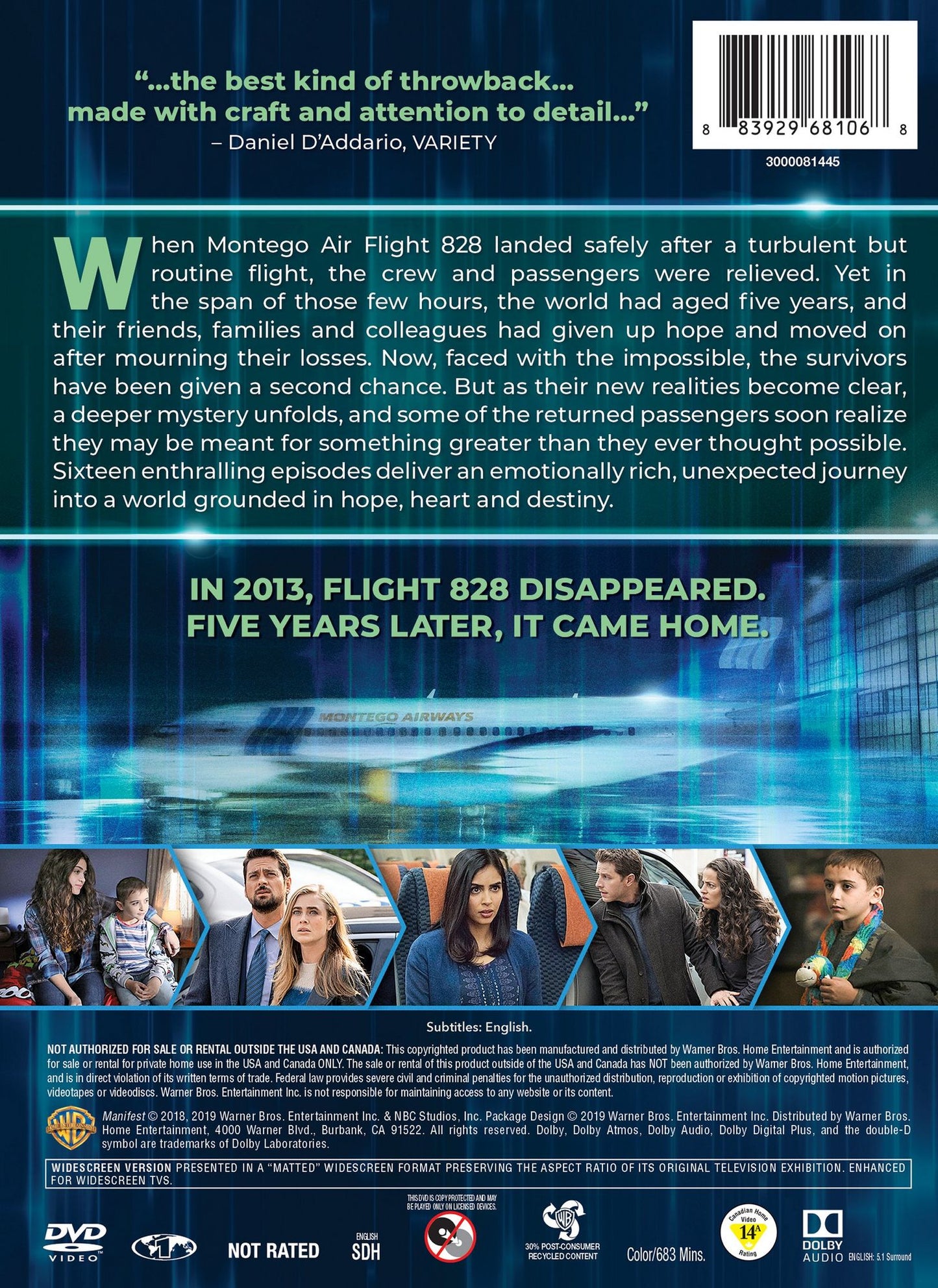 Manifest: The Complete First Season