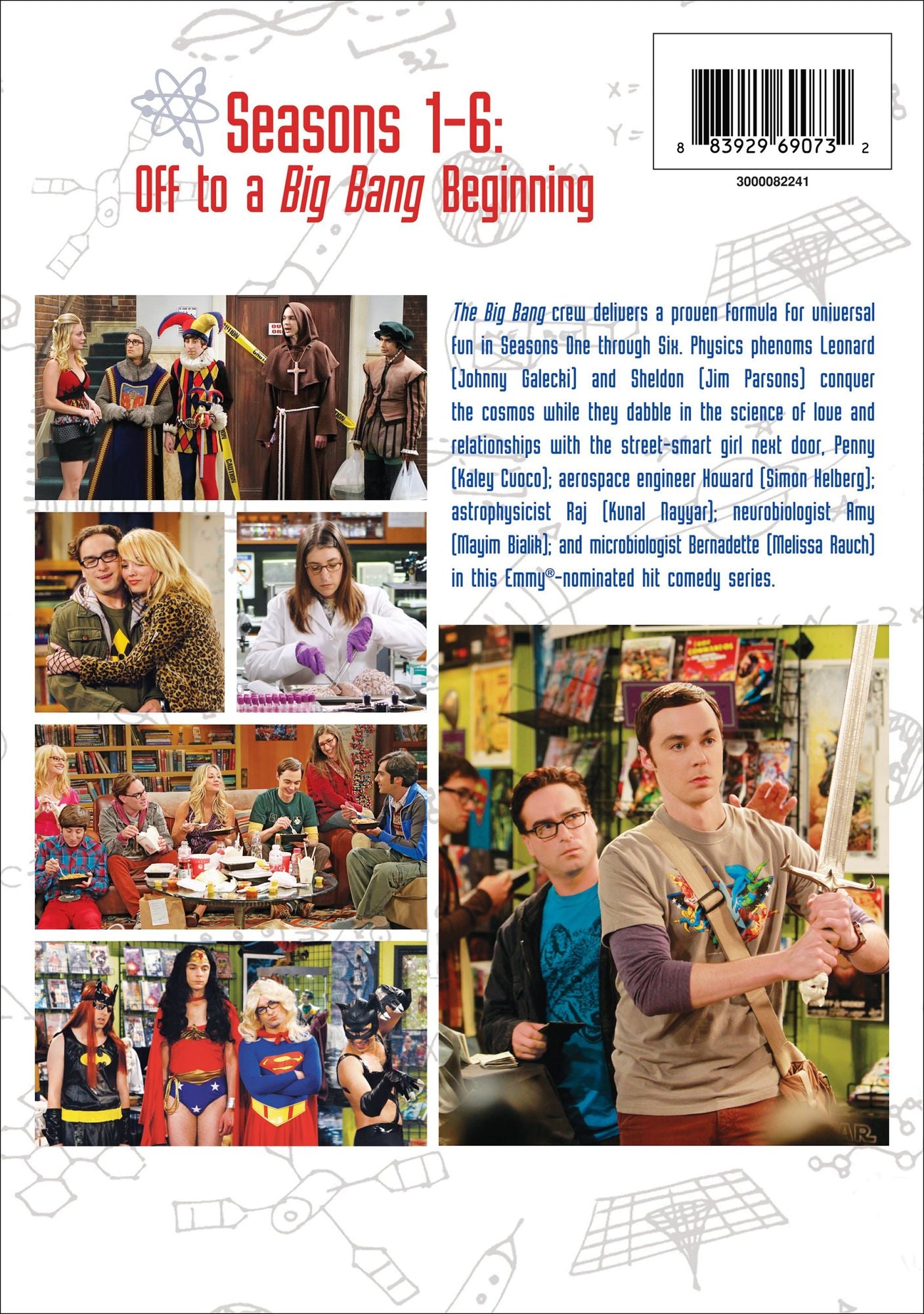 The Big Bang Theory: Seasons 1-6