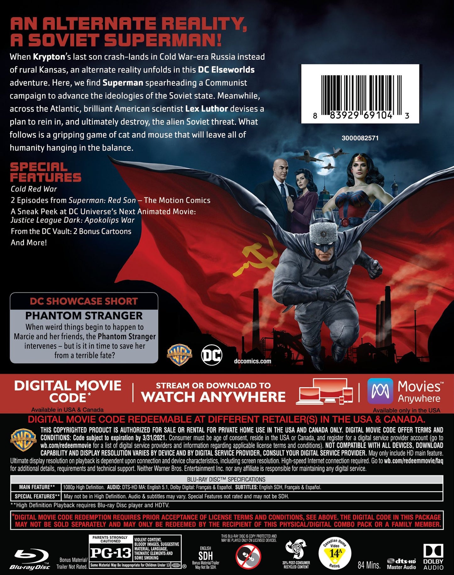 Superman: Red Son [Blu-ray]