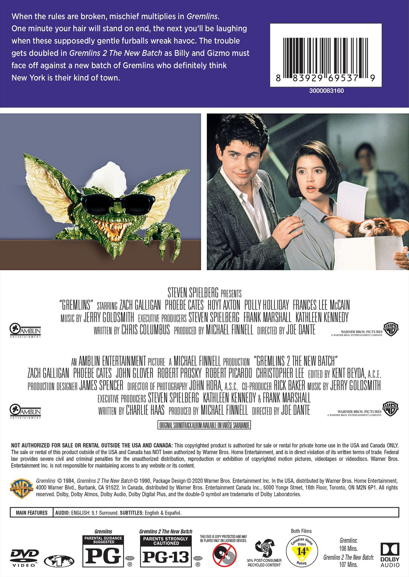 Gremlins/Gremlins 2