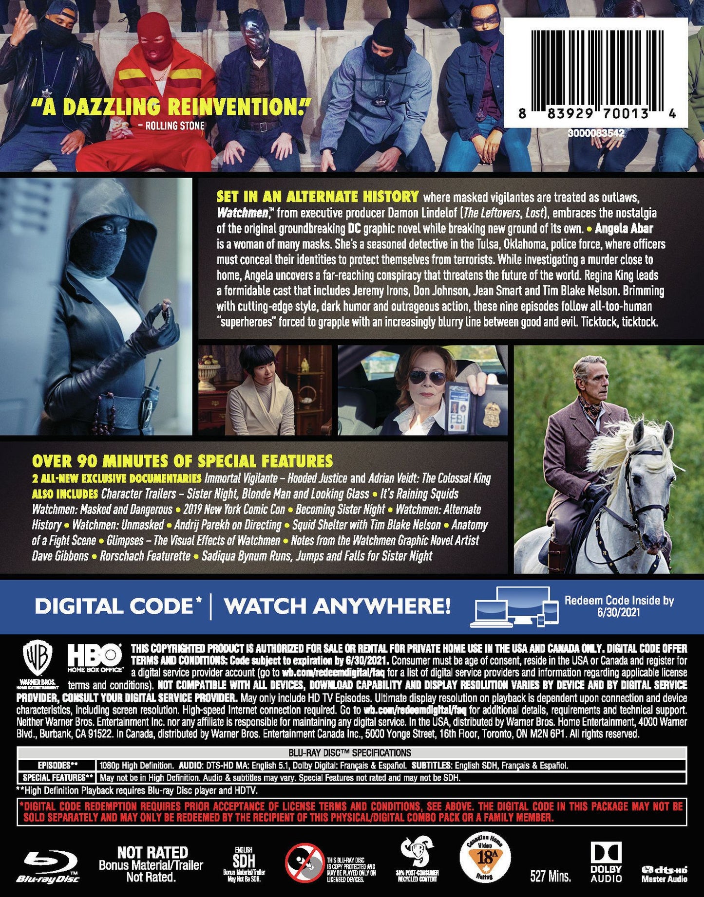 Watchmen: An HBO Limited Series [Blu-ray]