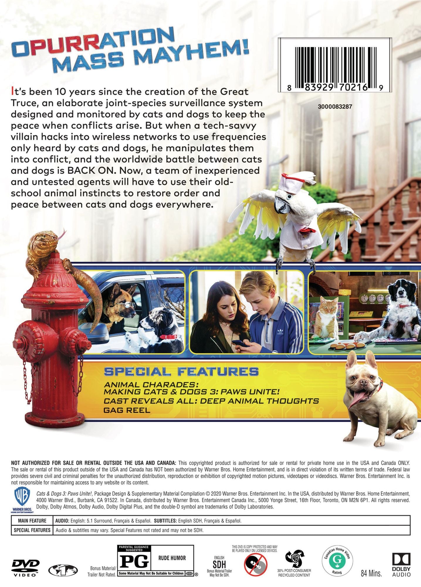 Cats & Dogs 3: Paws Unite!