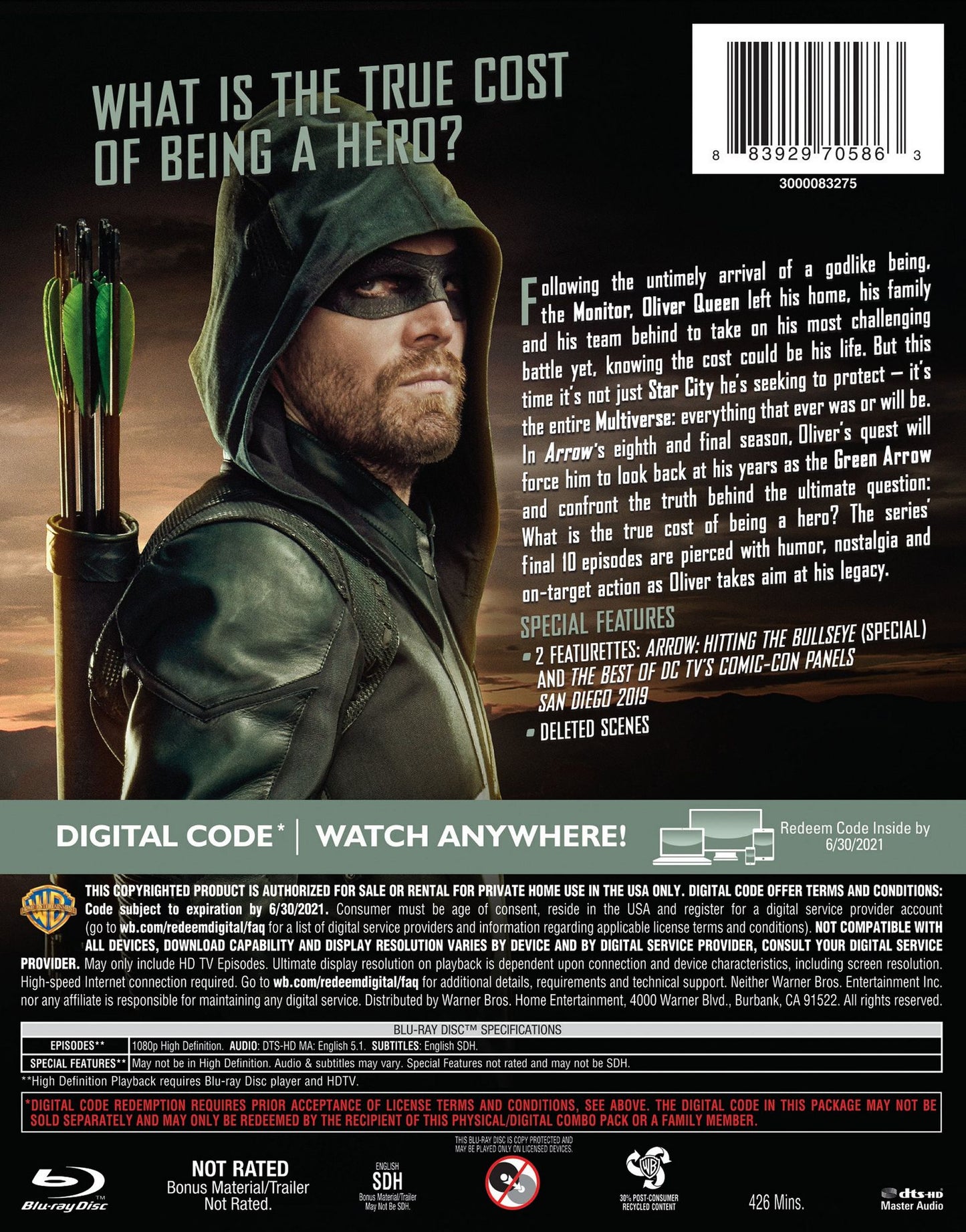Arrow: the Eighth and Final Season