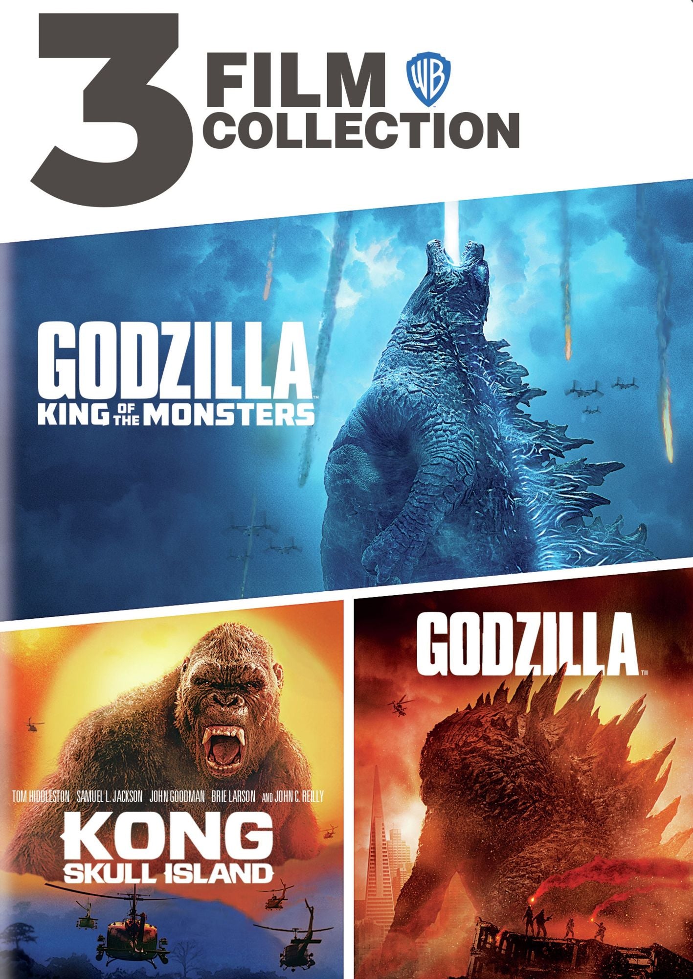 Godzilla / Godzilla: Kotm / Kong: Skull Island