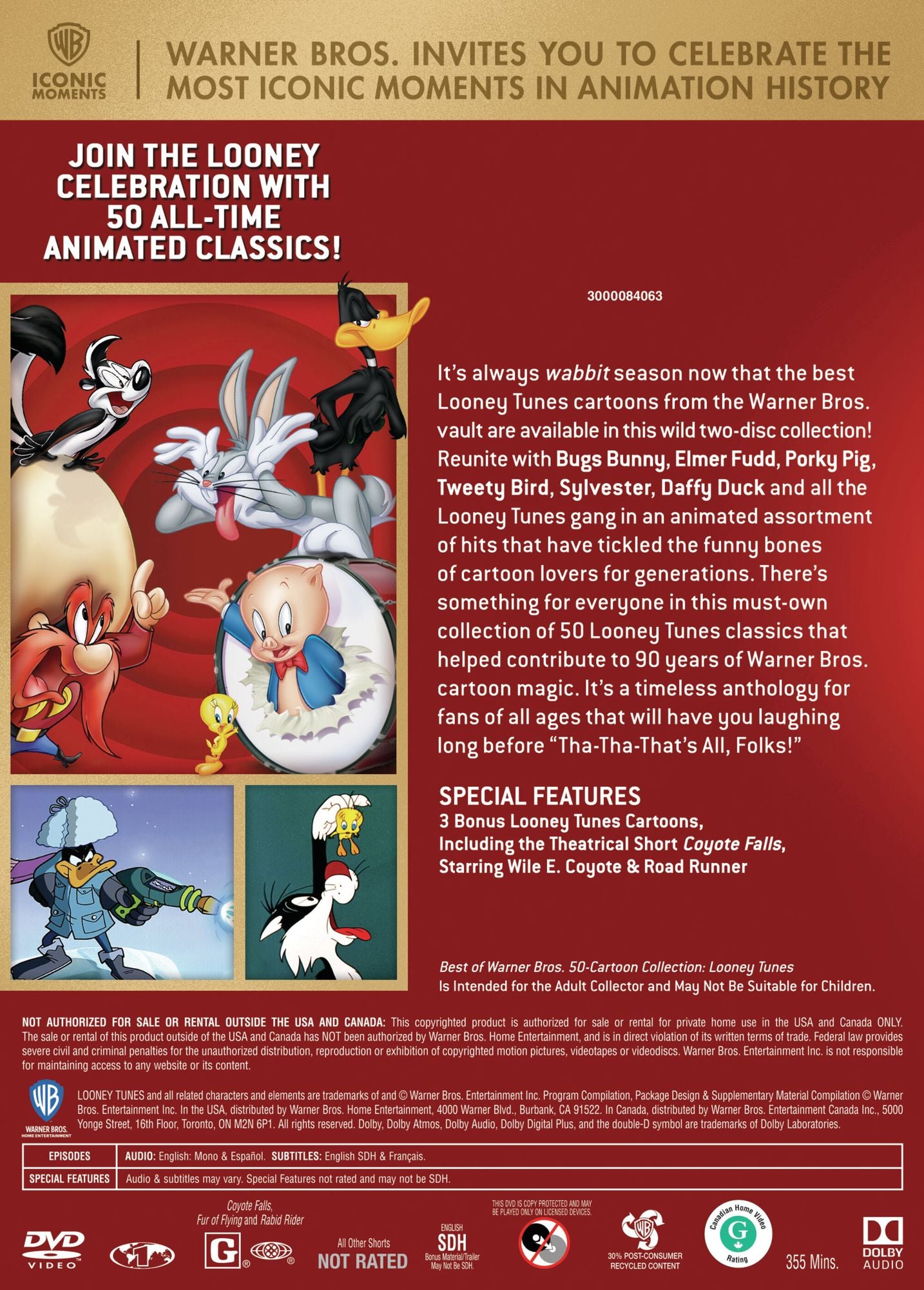 The Best of Warner Bros. 50 Cartoon Collection - Looney Tunes