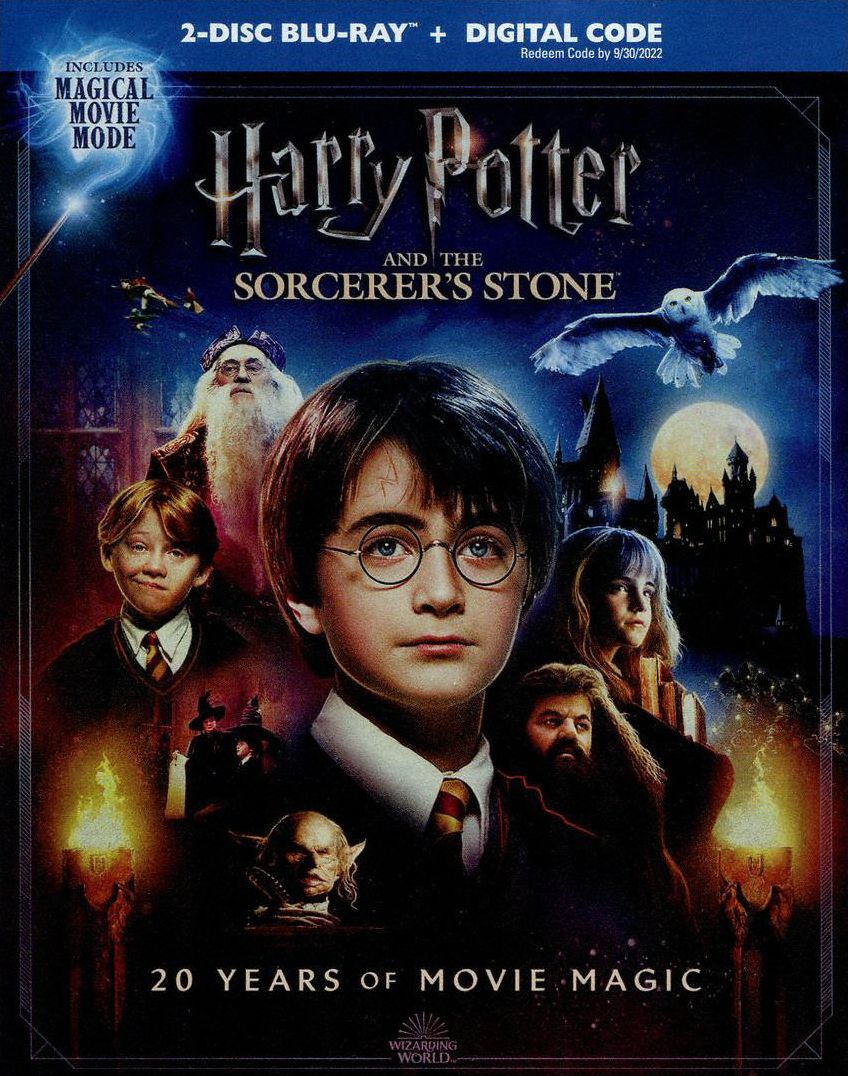Harry Potter and the Sorcerer's Stone [Magical Movie Mode] [Includes Digital Copy] [Blu-ray]