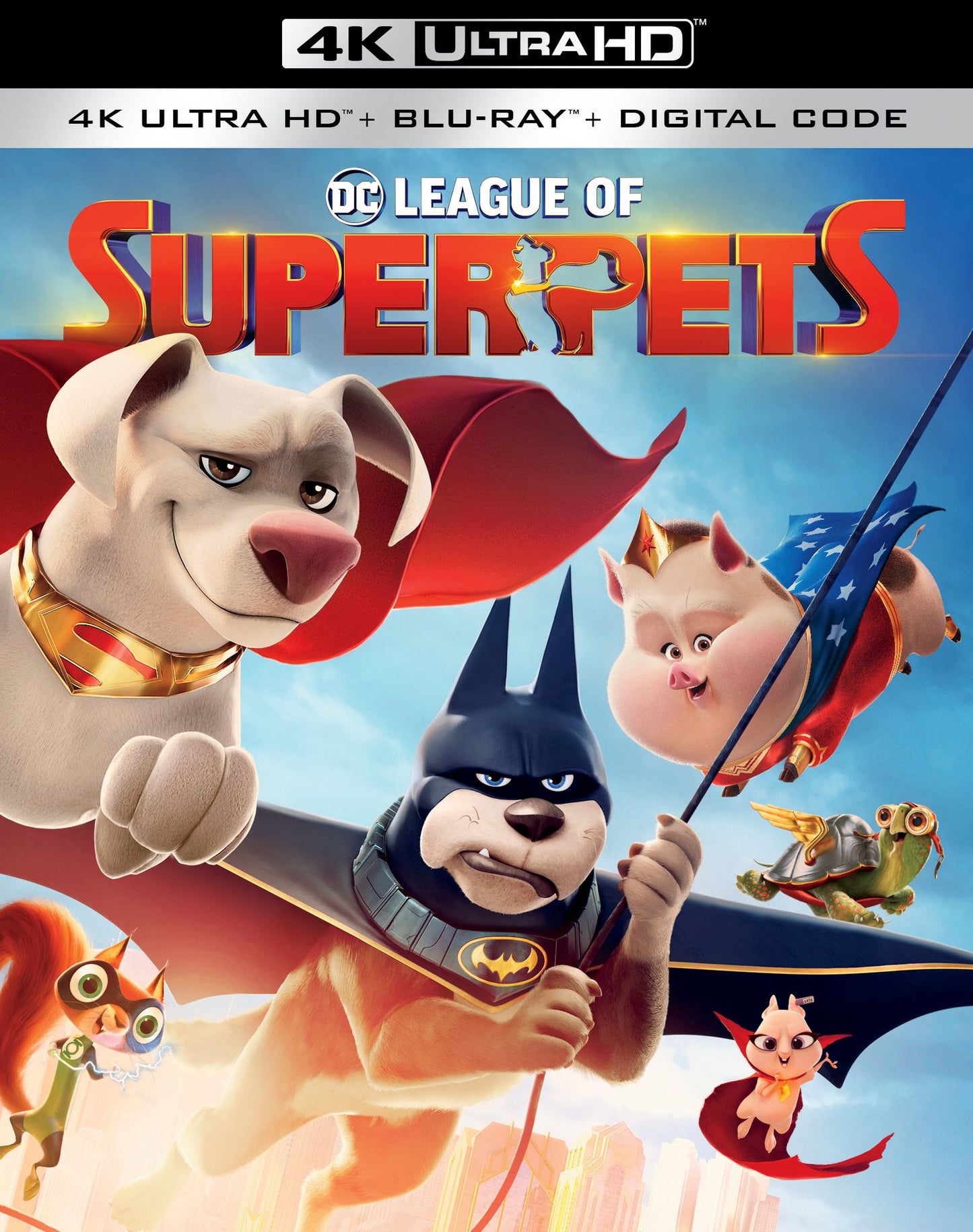 DC League of Super-Pets [Includes Digital Copy] [4K Ultra HD Blu-ray/Blu-ray]