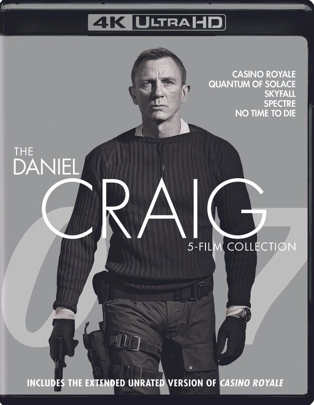 James Bond: The Daniel Craig 5-Film Collection [Digital Copy] [4K Ultra HD Blu-ray/Blu-ray]
