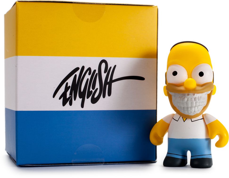 3'' Ron English Grin Homer