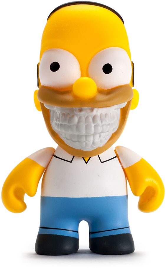 3'' Ron English Grin Homer