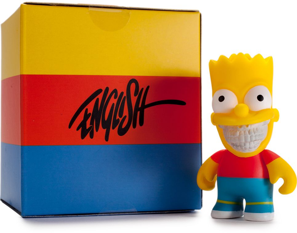 3'' Ron English Grin Bart