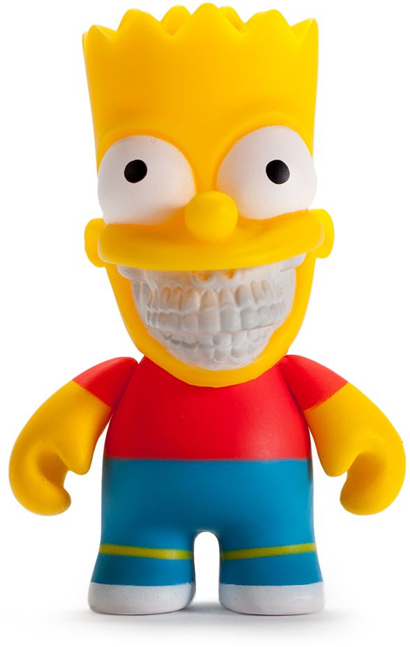 3'' Ron English Grin Bart