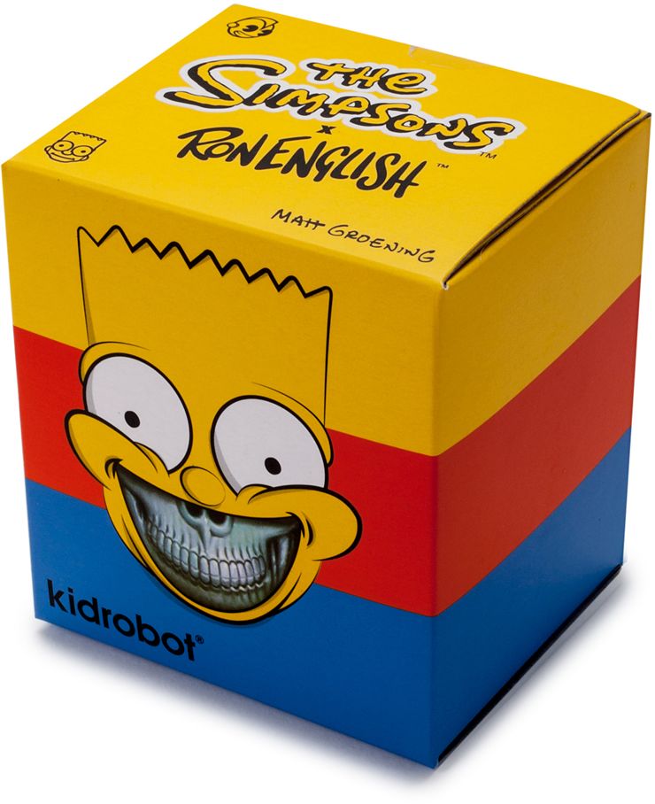 3'' Ron English Grin Bart
