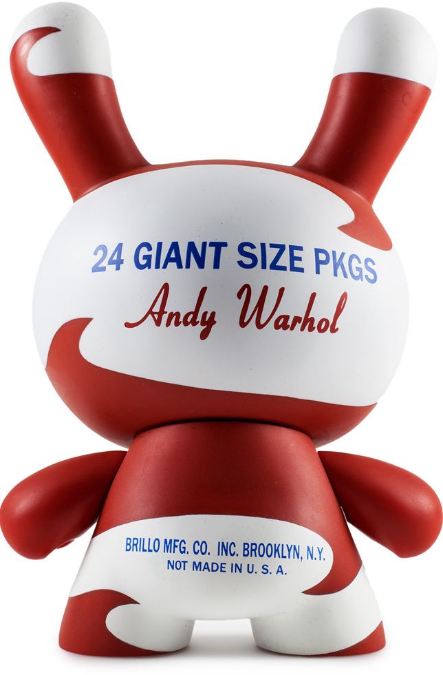 8'' Warhol Dunny Masterpiece 1-Brillo White