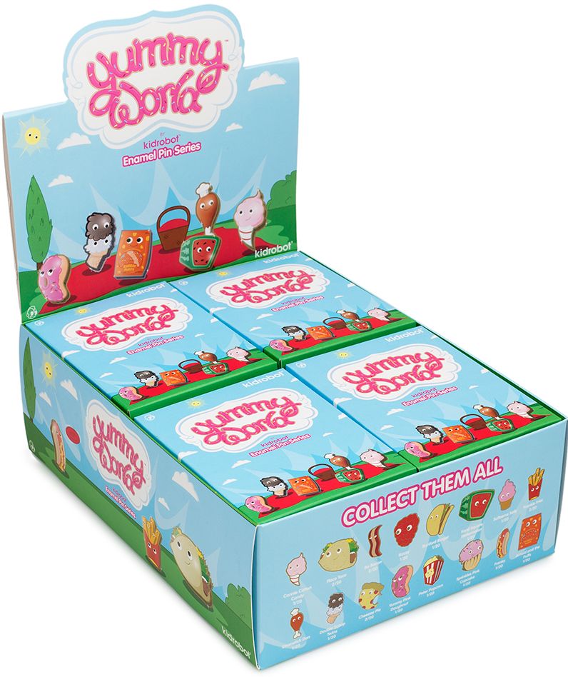 Yummy World Enamel Pin Series